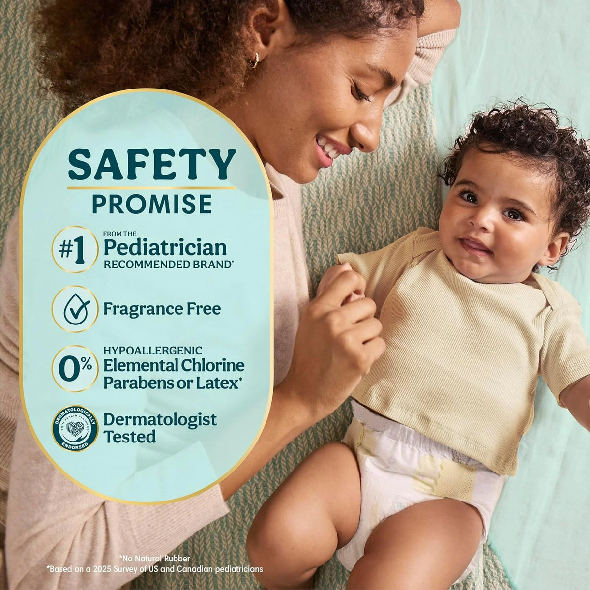 Pampers Swaddlers Diapers, Size 5 (20-37 lbs), 104 Count, Disposable Baby Diaper + Pampers Sensitive Baby Wipes, 504 Wipes Total (6X Flip-Top Packs) [Packaging May Vary]